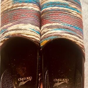DANSKO Nurse shoes Multicolor size 8.5 Slip-On Mules in Blue, Red, Cream, Brown